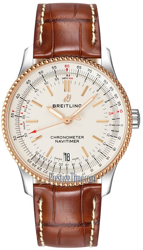 breitling u17325211g1p1|Breitling Navitimer 1 Automatic 38 Tang Type .